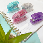 Mini Grampeador Escolar Portátil Colorido Para Escritório Artesanato