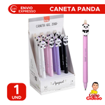 CANETA GEL DIVERTIDA PANDA APAGÁVEL  0.7mm