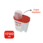 POTE MULTIUSO COM TAMPA DOSADORA