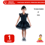 Fantasia Infantil Meninas bruxinhas Festa Carnaval