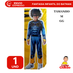 Fantasia Infantil Do Batman DC Para Festas Carnaval