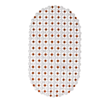 Tapete De Box Antiderrapante Banheiro Com Ventosa Plástica Aderente Utensílios Casa Banho 35cm x 65cm