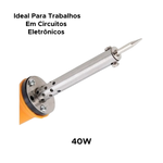 Ferro De Solda Alta Qualidade 40w Profissional 127V Circuito 22cm