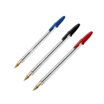 Caneta Esferográfica Bic Cristal Dura Mais Ponta Média Unidade