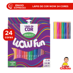 LAPIS DE COR WOW REDONDO