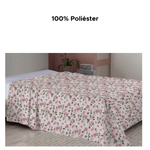 Lençol Microfibra Estampado Avulso Casal 100% Poliéster Sortido 2,00cm x 2,20cm