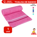Toalha De banho Grande Venus 98% Algodão 62cm x 1,30cm