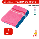 Toalha De Rosto Macia Venus 98% algodão 45x70