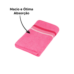 Toalha De Rosto Macia Venus 98% algodão 45x70