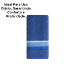 Toalha De Rosto Macia Venus 98% algodão 45x70