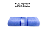 Toalha De Banho Samba Grande 60% Algodão 40% Poliéster 68cm x 1,32cm