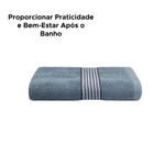 Toalha De Banho Samba Grande 60% Algodão 40% Poliéster 68cm x 1,32cm
