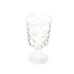 Taças De Vidro Transparente Para Vinho Água Drinks 260ml 8cm x 15cm