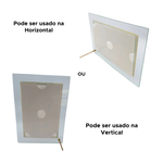 Porta Retrato de Vidro c/ Suporte 15 x 20