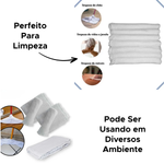 Pano De Chão Saco Alvejado Resistente Branco Limpeza Piso Sala Quarto Cozinha 40cm x 60cm