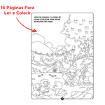 livro Para Colorir Infantil Com Ilustração Divertidas Fazendinha Do Seu Lobato