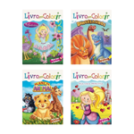 Livro Para Ler E Colorir Infantil Com Ilustração Historias Educativo E Divertidas