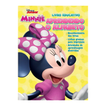 Livro Educativo Para Aprender Ilustrativo Com Atividades Escolar Divertidas Disney Junior Minnie Aprendendo O Alfabeto