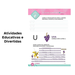 Livro Educativo Para Aprender Ilustrativo Com Atividades Escolar Divertidas Disney Junior Minnie Aprendendo O Alfabeto