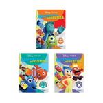 Livro Matemática Divertida Com Ilustração E Atividades Infantil Disney Pixar