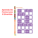 Livro Matemática Divertida Com Ilustração E Atividades Infantil Disney Pixar