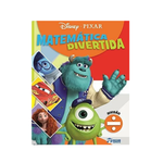 Livro Matemática Divertida Com Ilustração E Atividades Infantil Disney Pixar