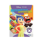 Livro Matemática Divertida Com Ilustração E Atividades Infantil Disney Pixar