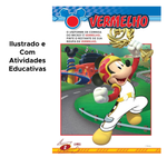 Livro Educativo Para Aprender Mickey Disney Junior Ilustrativo Para Colorir Atividades Divertidas Infantil