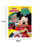 Livro Educativo Para Aprender Mickey Disney Junior Ilustrativo Para Colorir Atividades Divertidas Infantil