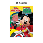 Livro Educativo Para Aprender Mickey Disney Junior Ilustrativo Para Colorir Atividades Divertidas Infantil