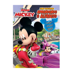 Livro Educativo Para Aprender Mickey Disney Junior Ilustrativo Para Colorir Atividades Divertidas Infantil