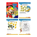 Livro Educativo Para Aprender Mickey Disney Junior Ilustrativo Para Colorir Atividades Divertidas Infantil