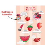 Livro Aprendendo Inglês Infantil Divertido Ilustrado Com Atividades Escolar