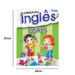 Livro Aprendendo Inglês Infantil Divertido Ilustrado Com Atividades Escolar