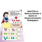 Livro Aprendendo Matemática Com Atividades Escolar Divertido Infantil