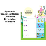 Livro Aprendendo Matemática Com Atividades Escolar Divertido Infantil