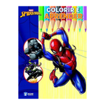 Livro Infantil Para Colorir E Aprender Historias Educativo Disney/Marvel
