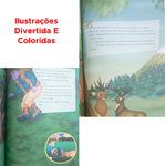 Livro De Leitura Historias Infantil Virtudes E Atitudes Clássicos Divertidos Fábulas