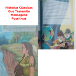 Livro De Leitura Historias Infantil Virtudes E Atitudes Clássicos Divertidos Fábulas