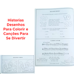 Livro Gigante Histórias Do Folclore Brasileiro Para Ler E Colorir Coleção Folclore