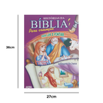 Livro Gigante Infantil Historiais Da Bíblia Para Ler E Pintar Colorir Educativo
