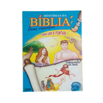 Livro Gigante Infantil Historiais Da Bíblia Para Ler E Pintar Colorir Educativo