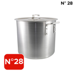 Panela Caldeirão Nº28 Alumínio Industrial Feijoada Sopa