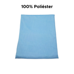 Capa Protetora Para Colchão Para Casal Liso Com Zíper 100% Poliéster 1,90m x 1,40m x 20cm