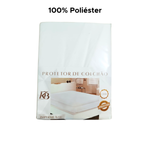 Protetor Capa Para Colchão Casal Impermeável 1,40m x 1,90 x 30m 100% Poliéster