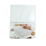 Protetor Capa Para Colchão Casal Impermeável 1,40m x 1,90 x 30m 100% Poliéster
