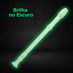Kit Flauta De Brinquedo Para Prenda Musical Para Pescaria De Plastico Brilha No Escuro Infantil