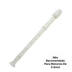 Kit Flauta De Brinquedo Para Prenda Musical Para Pescaria De Plastico Brilha No Escuro Infantil