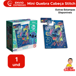 Mini Quebra Cabeça Jogo Infantil Em MDF Lembrancinha Lilo & Stitch Disney 10 Peças