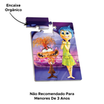 Mini Quebra Cabeça Divertidamente Jogo Infantil Divertidamente 2 Disney Brinquedos Educativo MDF 10 Peças